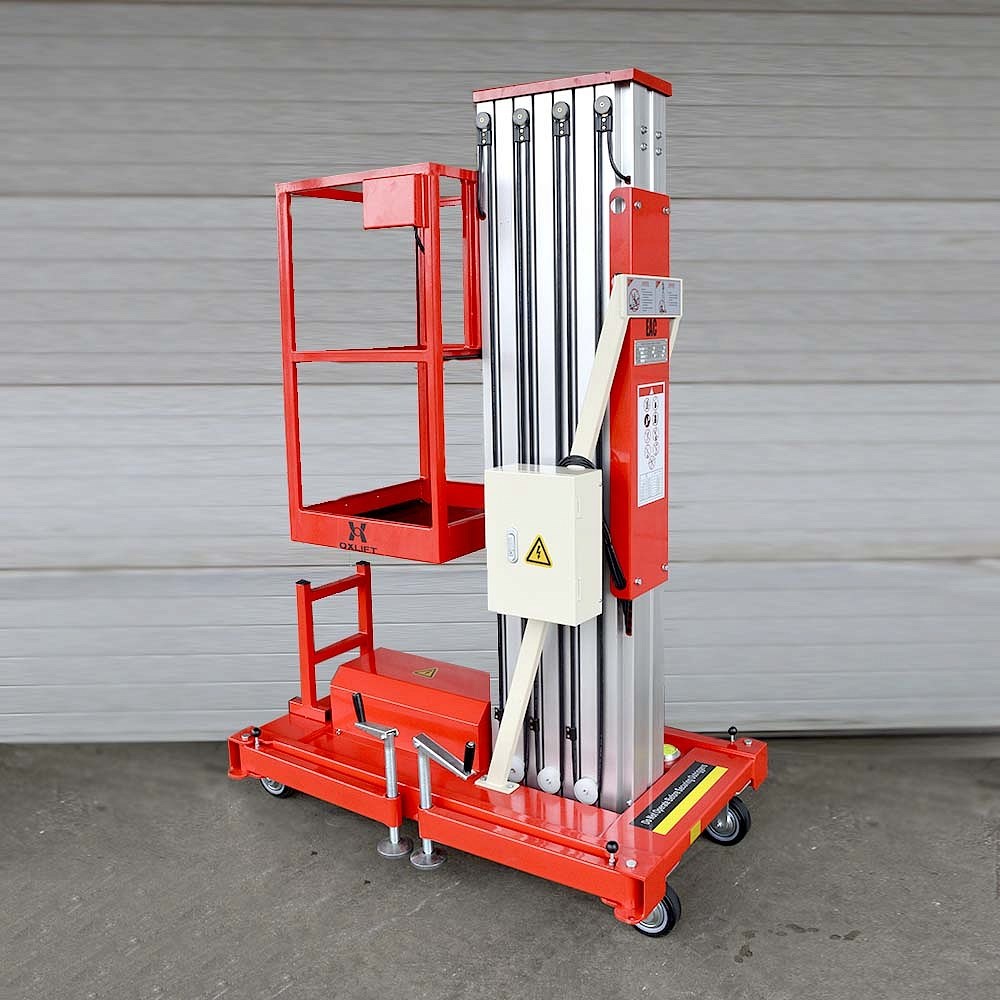 Фото 37 - Телескопический Одномачтовый Подъемник ZX-1-100 OXLIFT 10 м 125 кг.