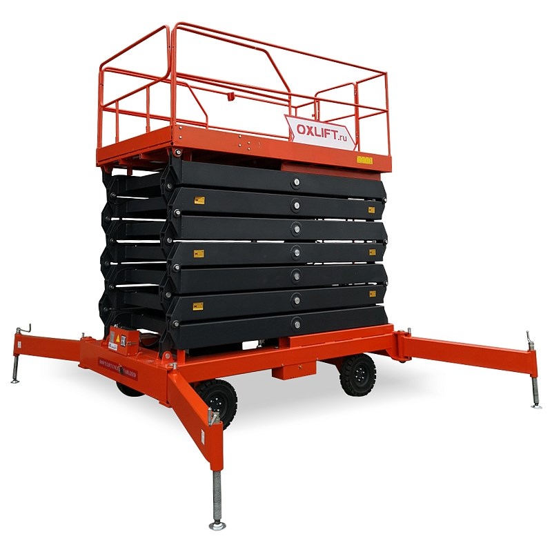 Фото 90 - Ножничный Подъемник QX-050-110 OXLIFT 500 кг 11 м.