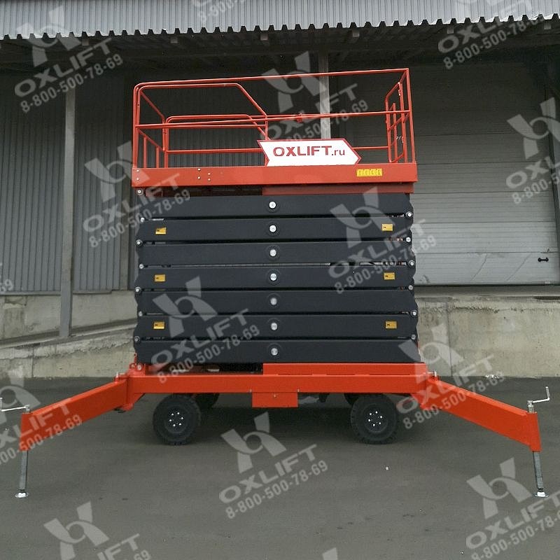 Фото 92 - Ножничный Подъемник QX-050-110 OXLIFT 500 кг 11 м.