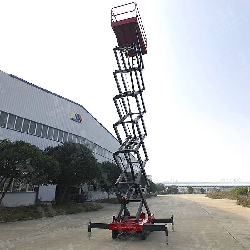 Фото 20 - Самоходный Ножничный Подъемник QZ-030-140 OXLIFT 300 кг 14 м.