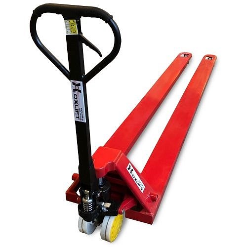 Фото 86 - Гидравлическая Тележка Длина Вил OX20-PU250 OXLIFT 2,5 м 2000 кг.