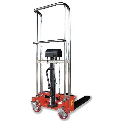 Фото 10 - Гидравлический Штабелер с Подъемной Платформой HS4013 OXLIFT 400 кг 1,3 м.