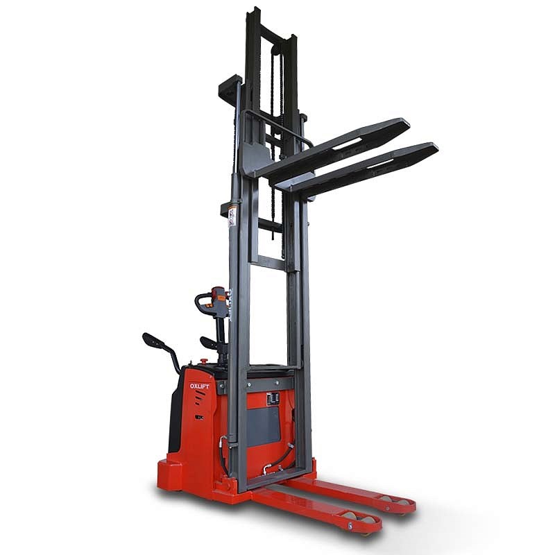 Фото 46 - Самоходный Штабелер с Платформой для Оператора BX-3515 OXLIFT 3,5 м 1500 кг.