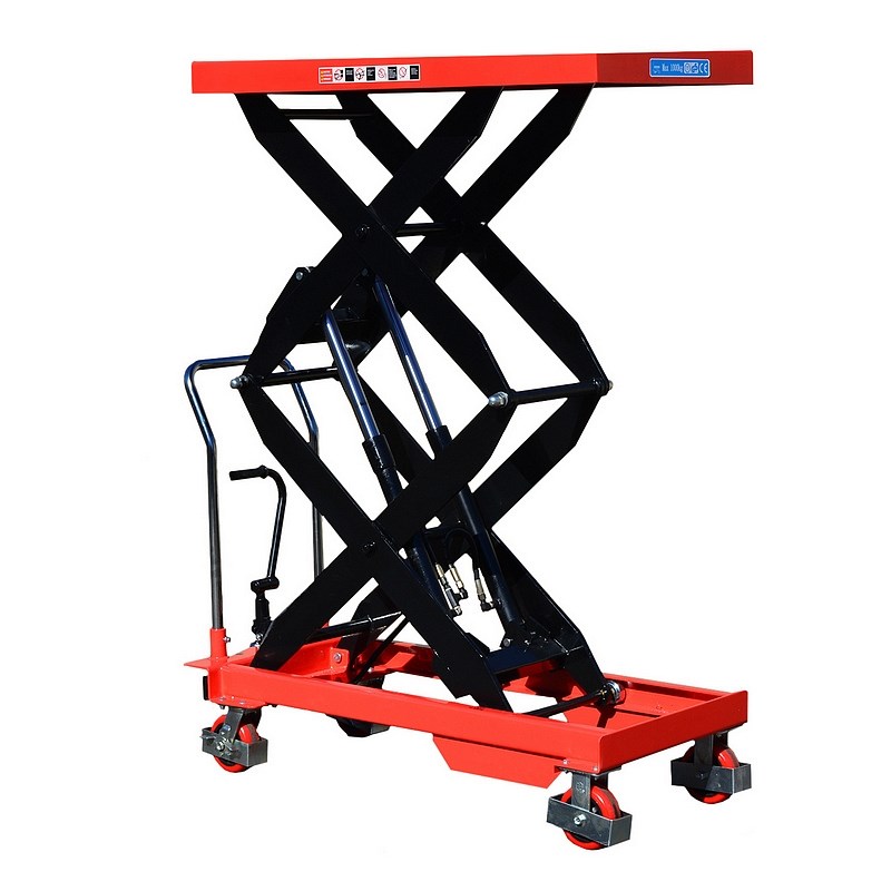 Фото 7 - Гидравлический Подъемный Стол FD-100 OXLIFT 1000 кг 1700 мм 1200/610/80 мм.