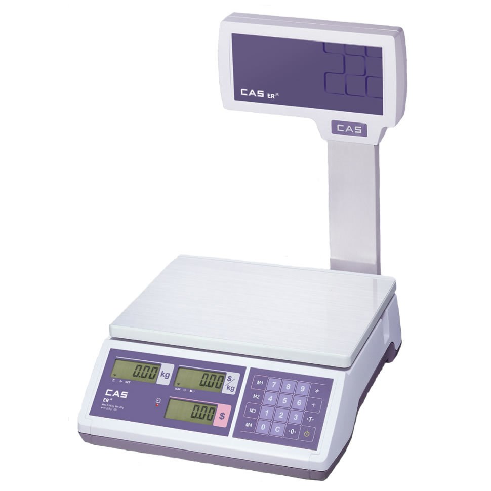 Фото 20 - Весы торговые CAS ER JR-6CBU.