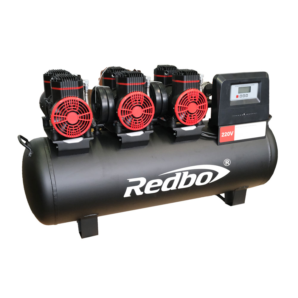 Фото 45 - Компрессор безмасляный Redbo RB-2-1600*3F120.