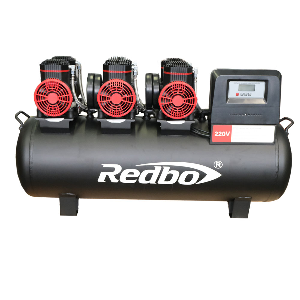 Фото 47 - Компрессор безмасляный Redbo RB-2-1600*3F120.