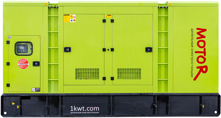 Фото 1 - АД350-T400 дизельный генератор Motor 350 кВт В кожухе на двигателе WOLING / WLG450.