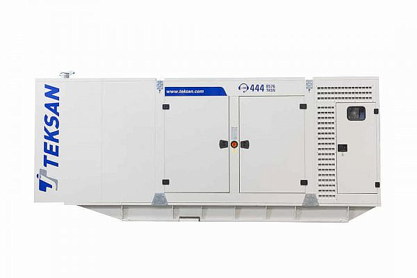 TJ600DW5L дизельный генератор Teksan 440 кВт В кожухе на двигателе Doosan DP180LA