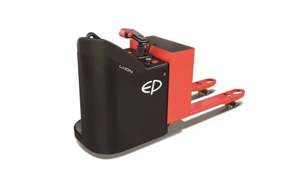 Фото 37 - Перевозчик паллет EP Equipment KPL201 (Кислотный, с платформой для оператора).